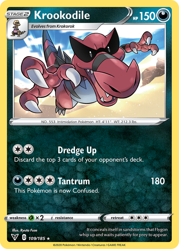 Krookodile - Vivid Voltage SET-109