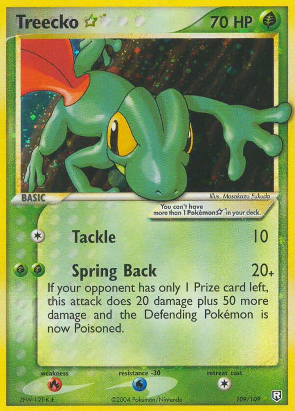 Treecko ? - Team Rocket Returns SET-109