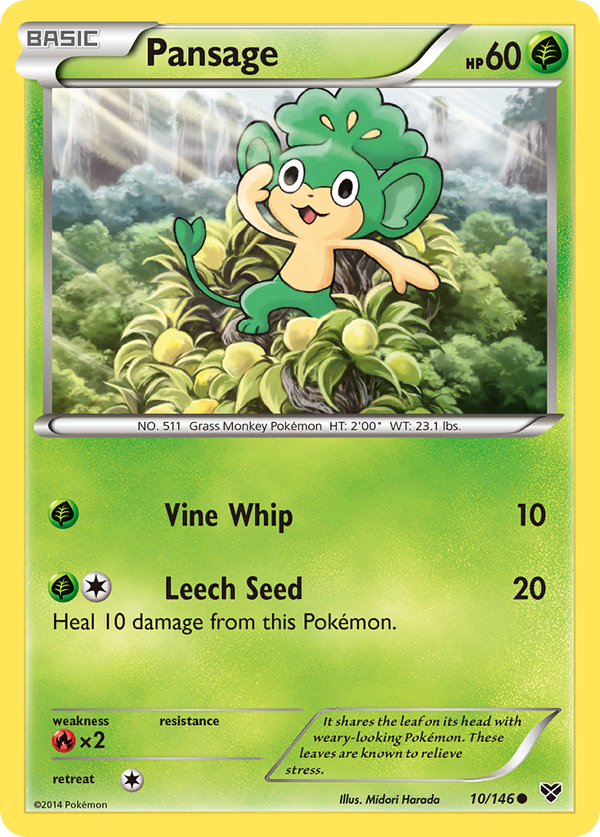 Pansage - XY SET-10