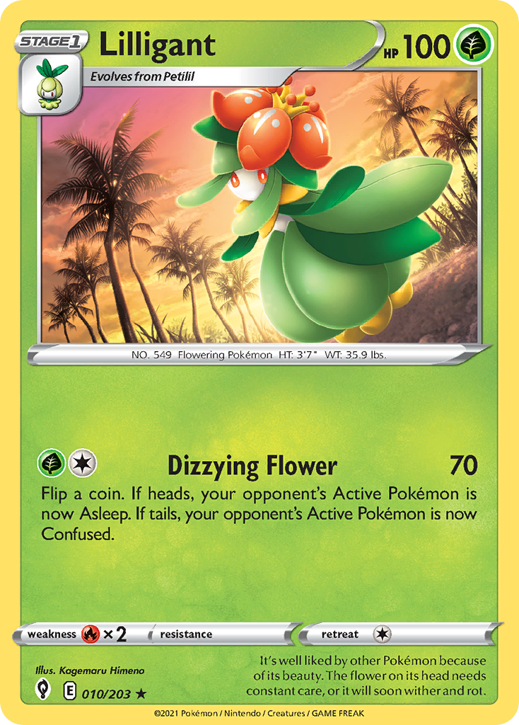 Lilligant - Evolving Skies SET-10