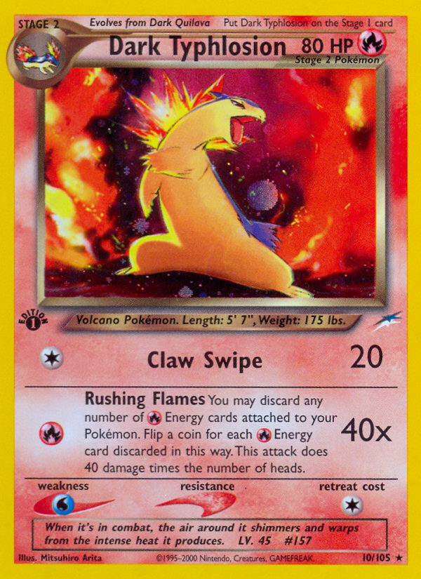 Dark Typhlosion - Neo Destiny SET-10