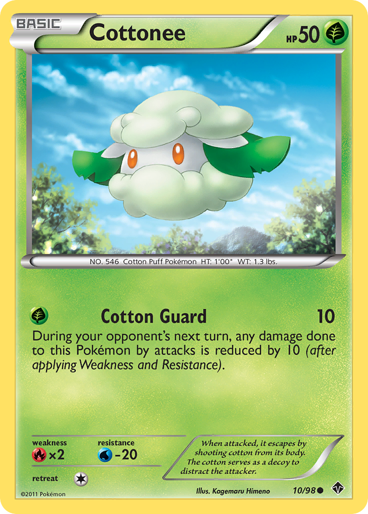 Cottonee - Emerging Powers SET-10