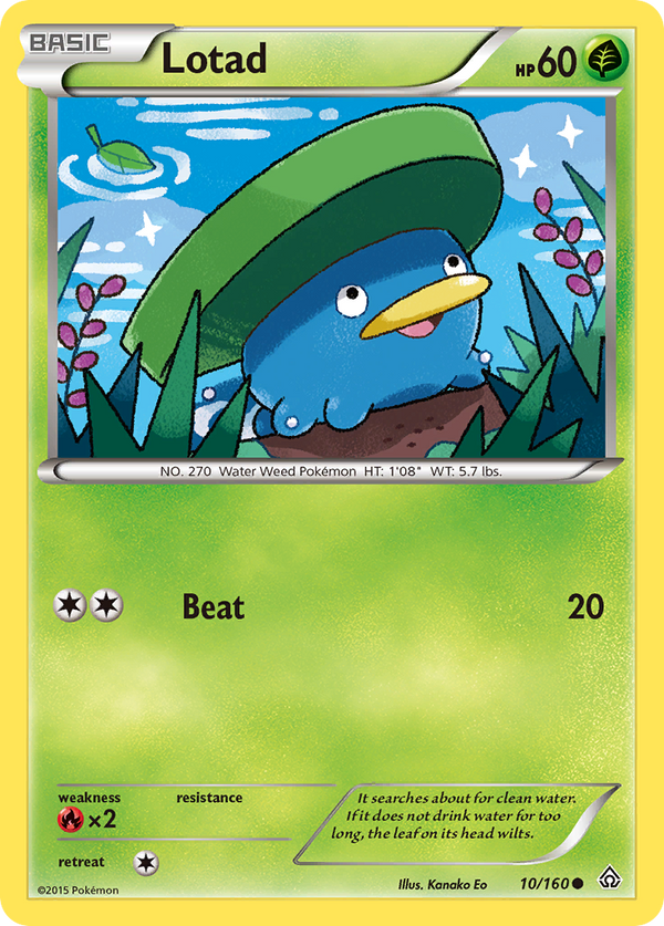 Lotad - Primal Clash SET-10
