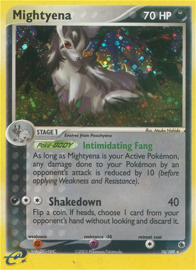 Mightyena - Ruby & Sapphire SET-10