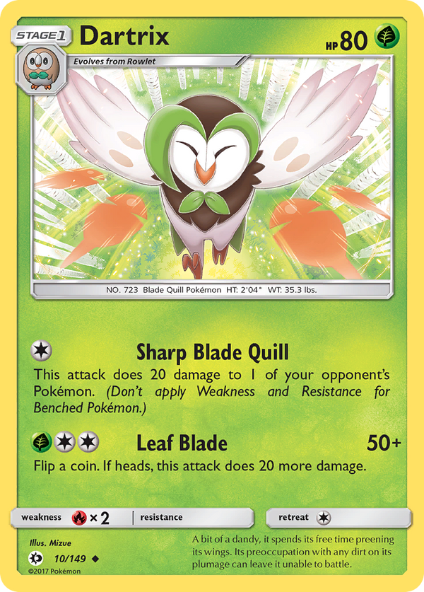 Dartrix - Sun & Moon SET-10