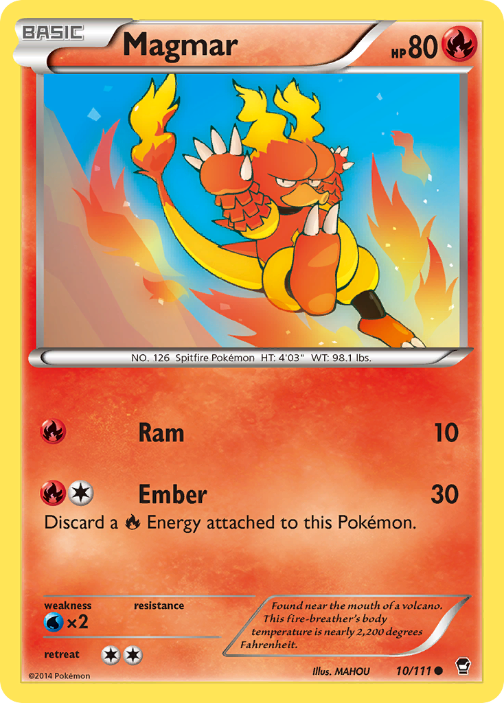 Magmar - Furious Fists SET-10