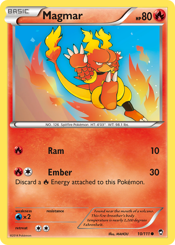 Magmar - Furious Fists SET-10