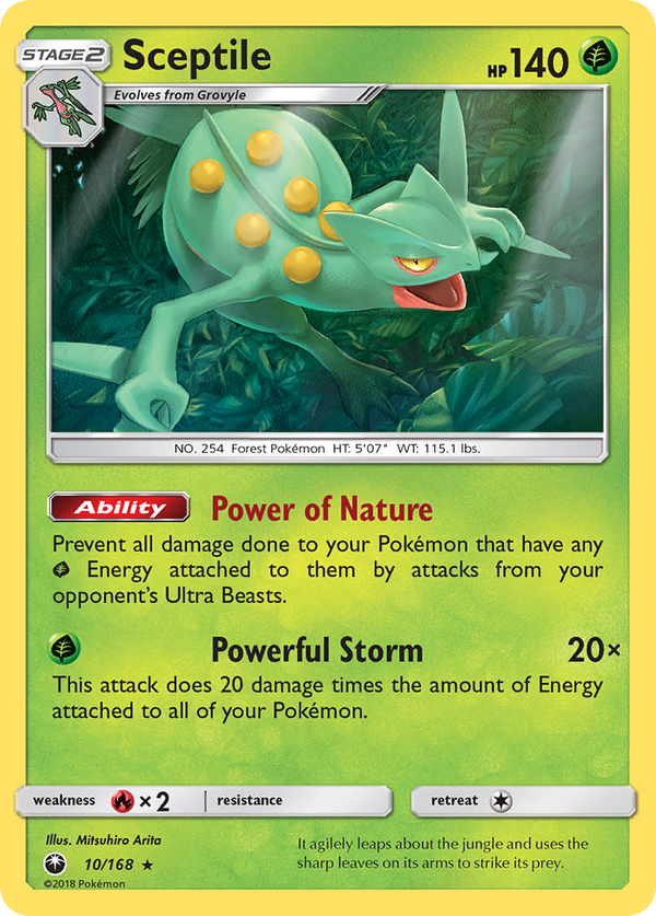 Sceptile - Celestial Storm SET-10