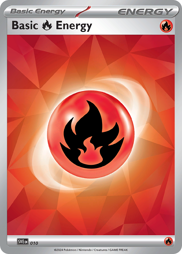 Basic Fire Energy - Scarlet & Violet Energies SET-10