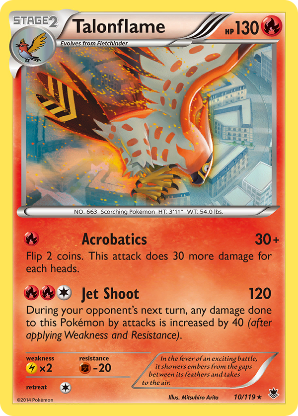 Talonflame - Phantom Forces SET-10