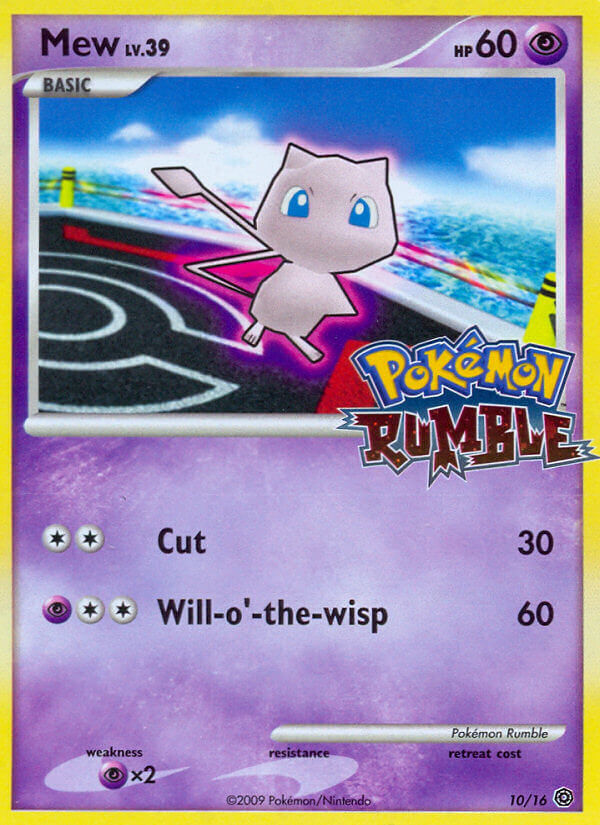 Mew - Pokemon Rumble SET-10