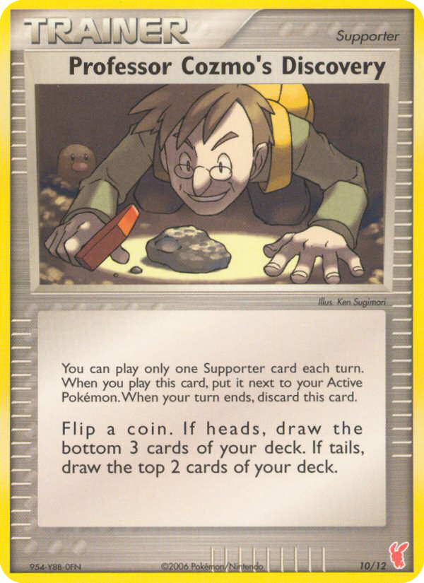 Professor Cozmo's Discovery - EX Trainer Kit 2 Plusle SET-10