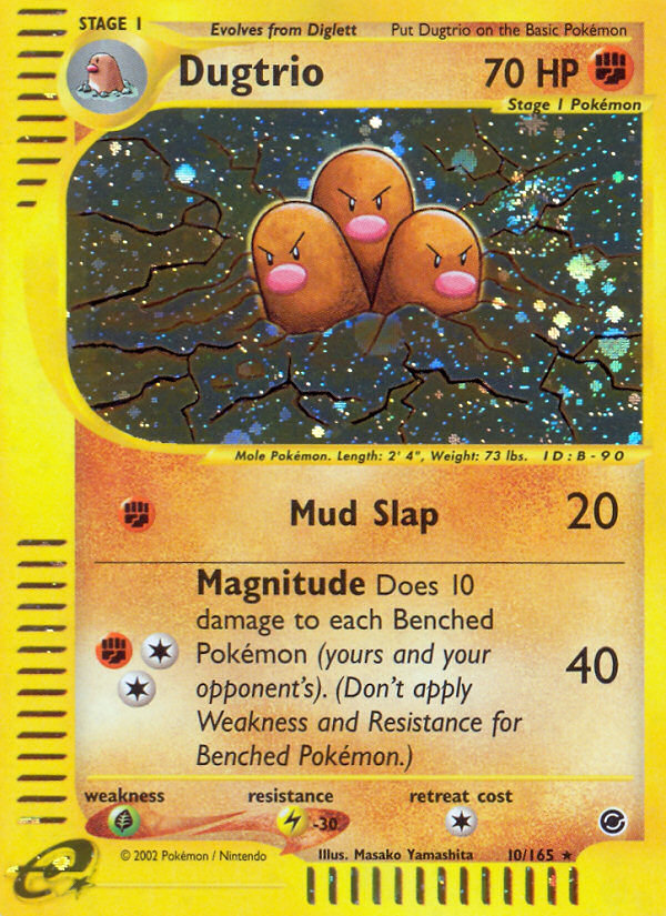 Dugtrio - Expedition Base Set SET-10