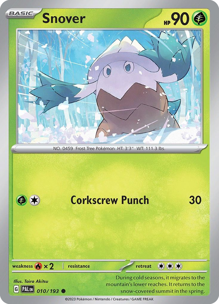 Snover - Paldea Evolved SET-10