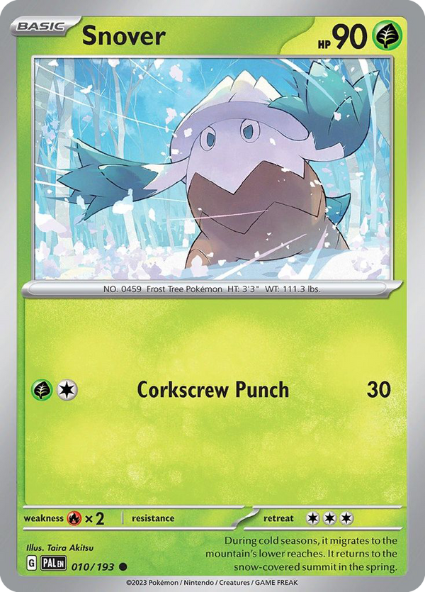 Snover - Paldea Evolved SET-10