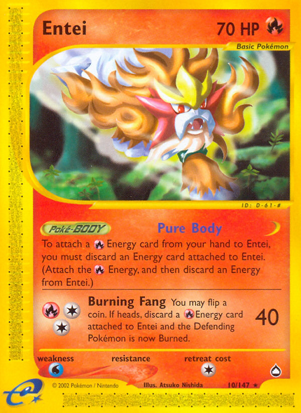 Entei - Aquapolis SET-10