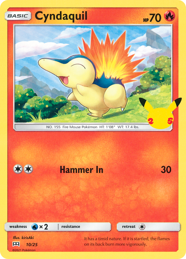 Cyndaquil - McDonald's Collection 2021 SET-10