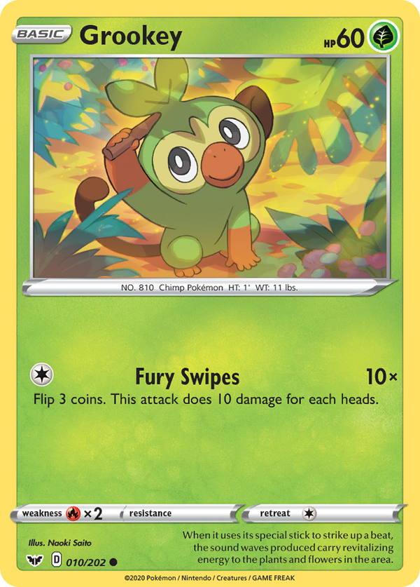 Grookey - Sword & Shield SET-10
