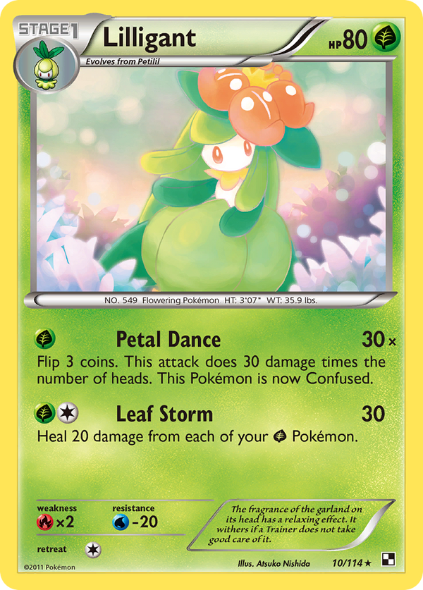 Lilligant - Black & White SET-10