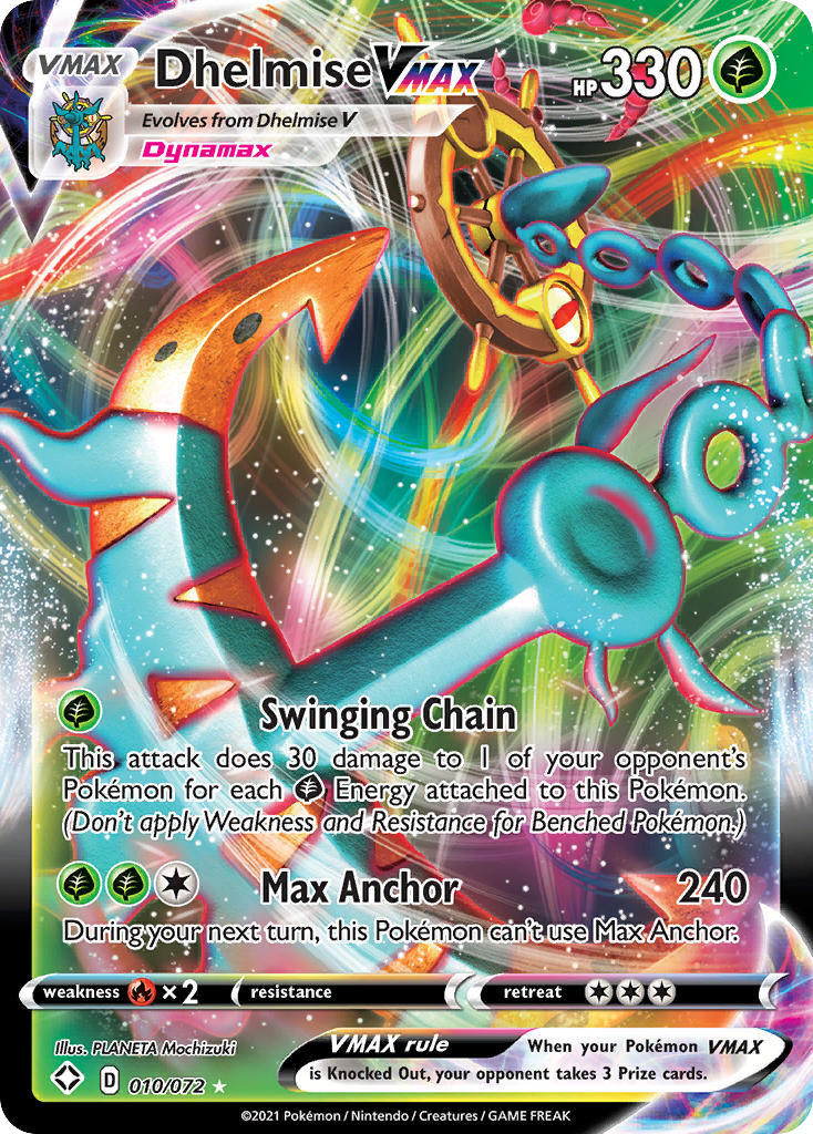 Dhelmise VMAX - Shining Fates SET-10