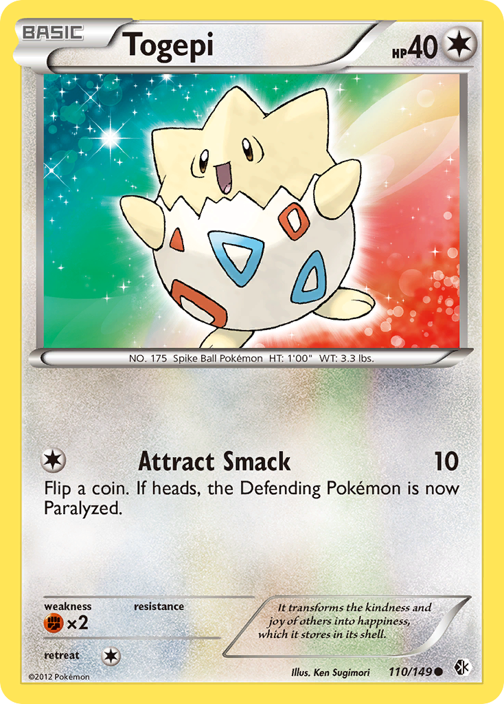 Togepi - Boundaries Crossed SET-110