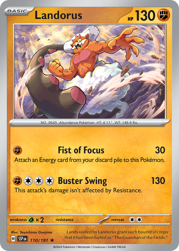 Landorus - Surging Sparks SET-110