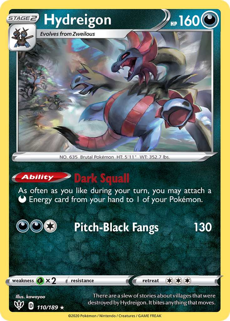 Hydreigon - Darkness Ablaze SET-110