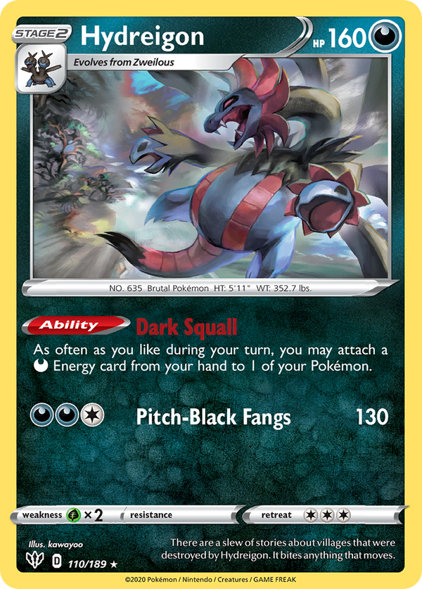 Hydreigon - Darkness Ablaze SET-110