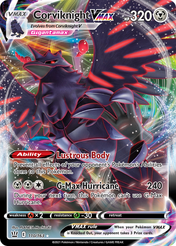 Corviknight VMAX - Battle Styles SET-110