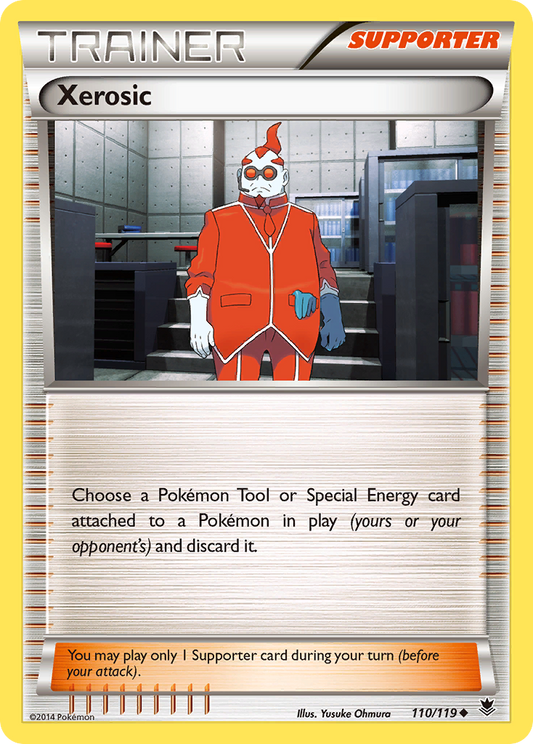 Xerosic (Phantom Forces SET) (Trainer) (Supporter) (Uncommon) (PKM Phantom Forces SET-14)