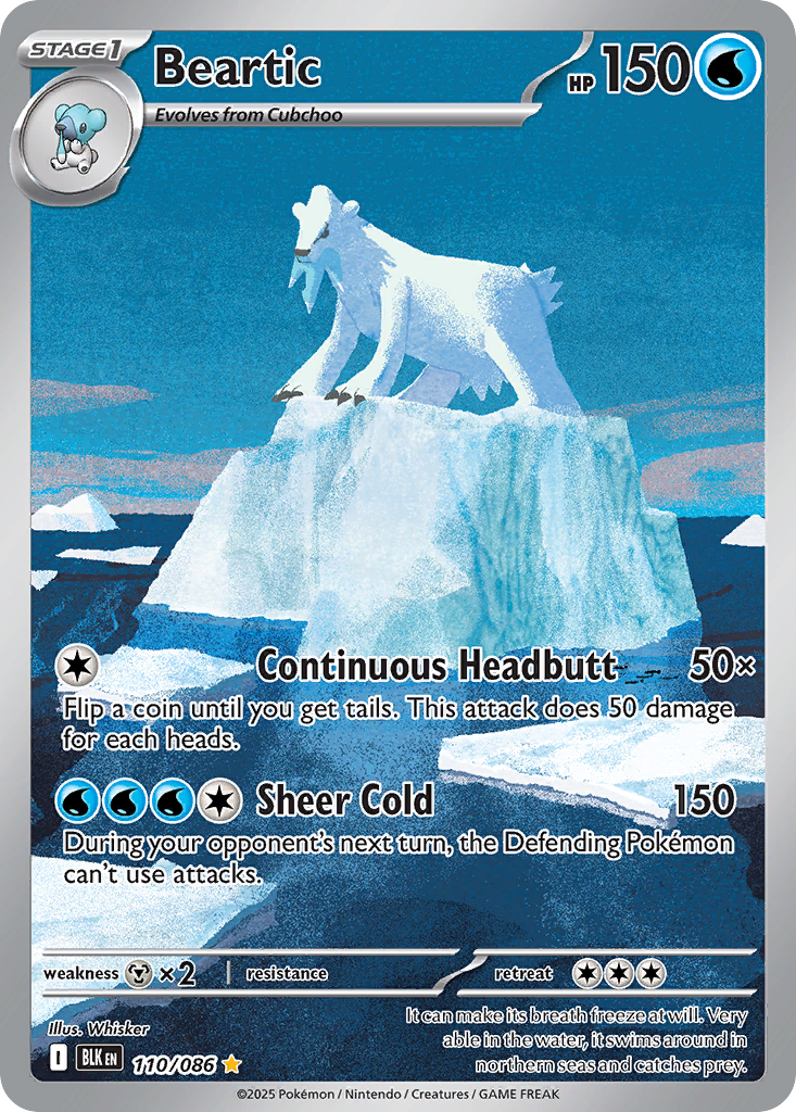 Beartic - Black Bolt SET-110