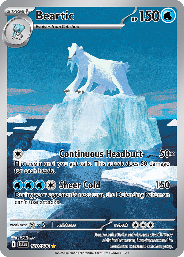 Beartic - Black Bolt SET-110