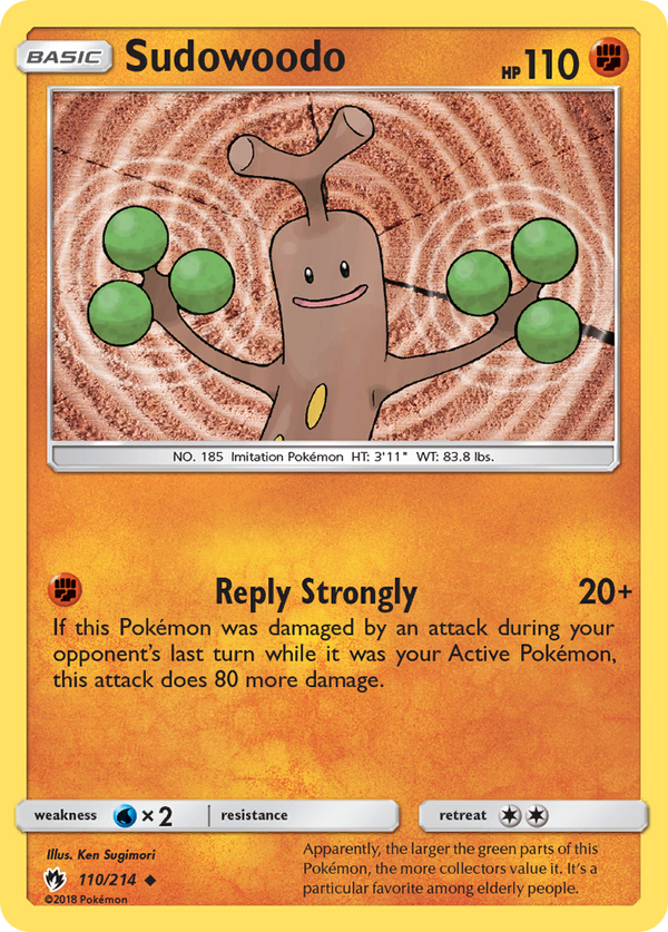 Sudowoodo - Lost Thunder SET-110