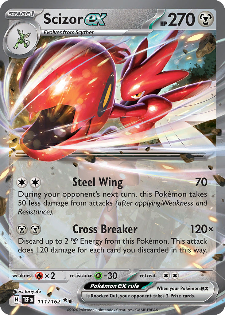Scizor EX - Temporal Forces SET-111