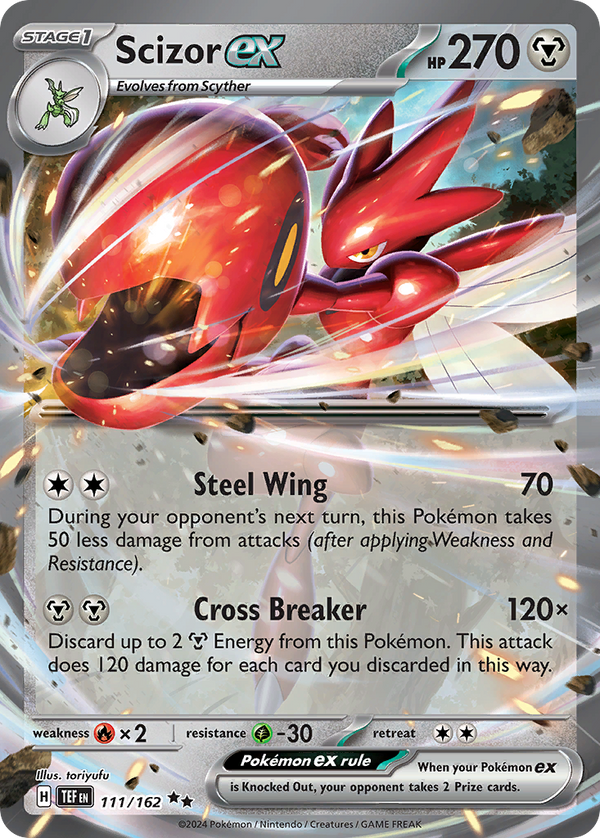 Scizor EX - Temporal Forces SET-111