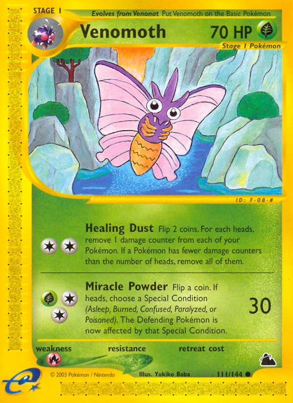 Venomoth - Skyridge SET-111
