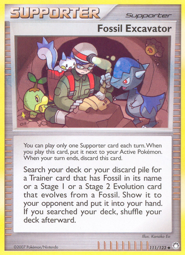 Fossil Excavator - Mysterious Treasures SET-111