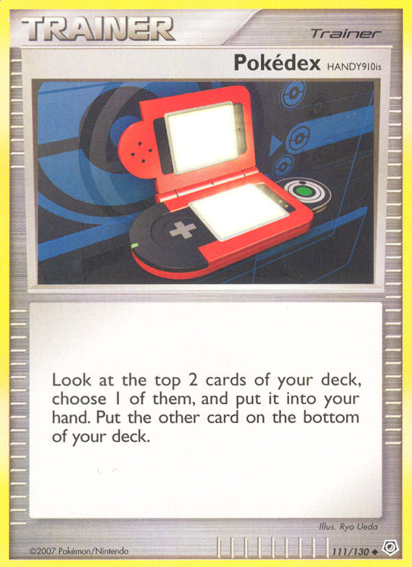 Pokedex HANDY910is - Diamond & Pearl SET-111