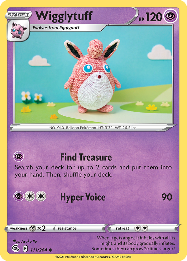 Wigglytuff - Fusion Strike SET-111