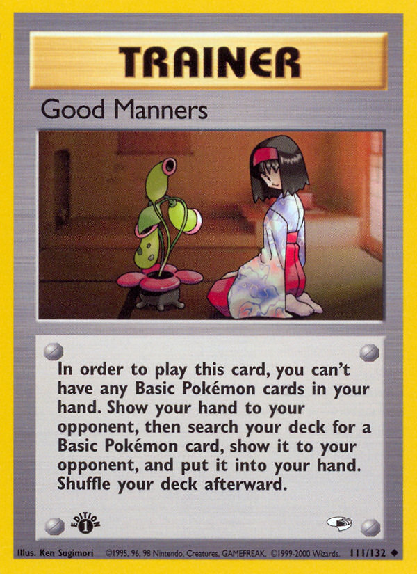 Good Manners - Gym Heroes SET-111