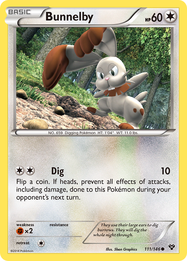Bunnelby - XY SET-111