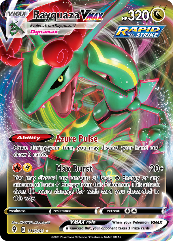 Rayquaza VMAX - Evolving Skies SET-111