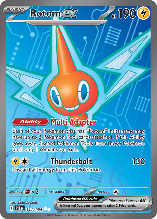 Rotom ex - Phantasmal Flames SET-111