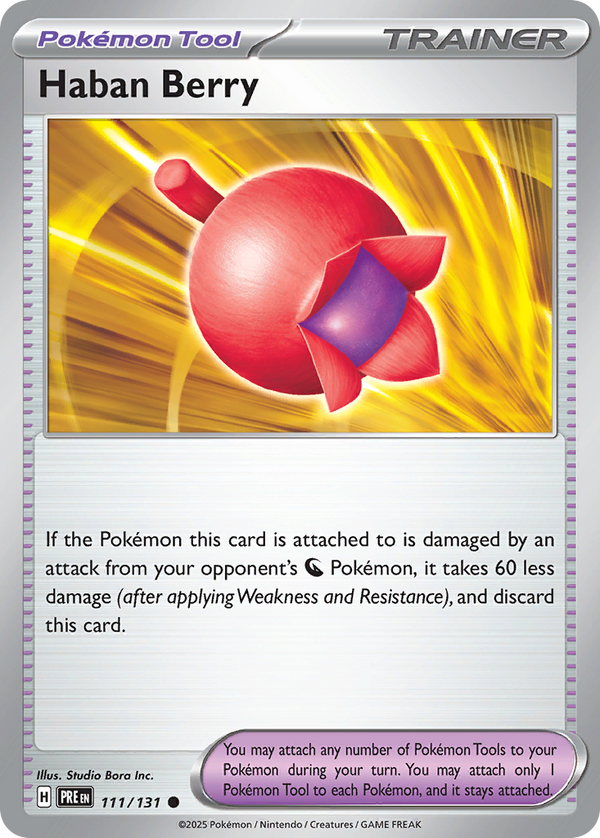 Haban Berry - Prismatic Evolutions SET-111