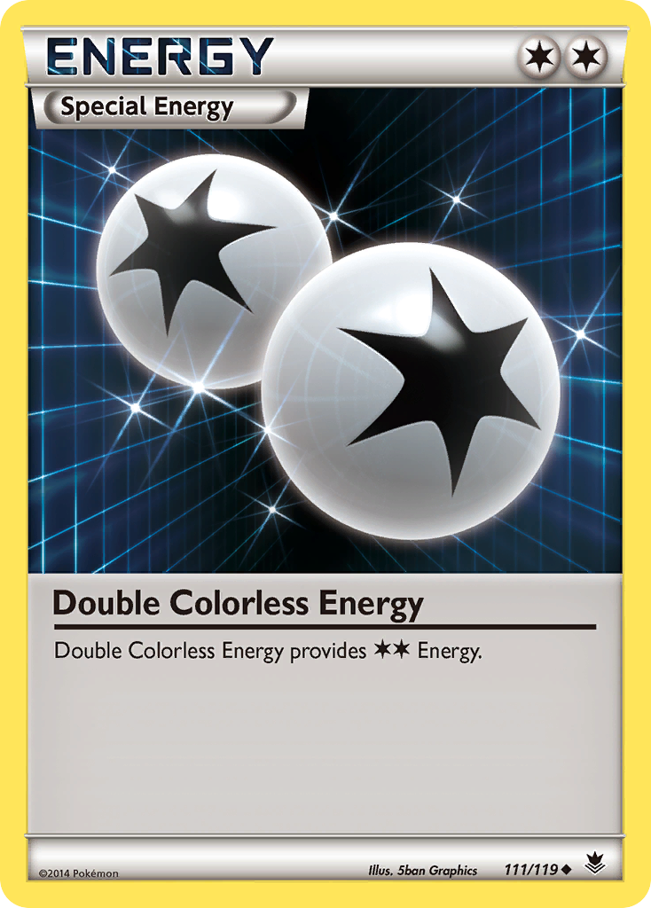 Double Colorless Energy - Phantom Forces SET-111
