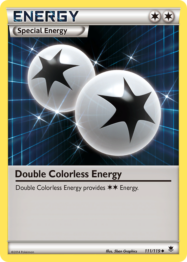 Double Colorless Energy - Phantom Forces SET-111