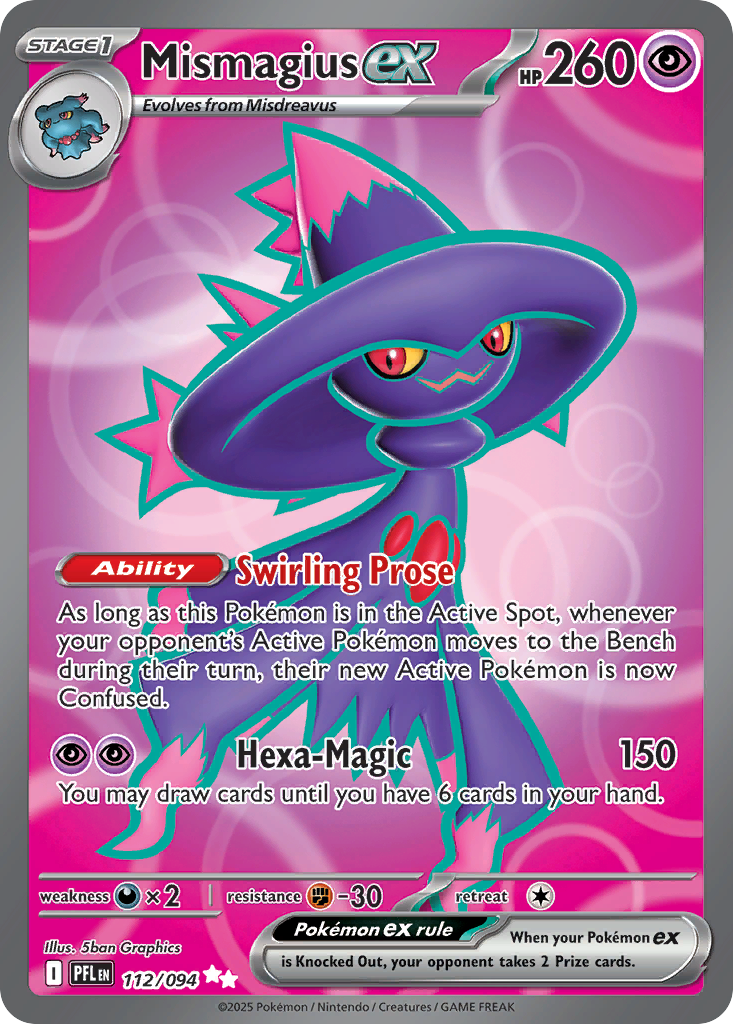 Mismagius ex - Phantasmal Flames SET-112