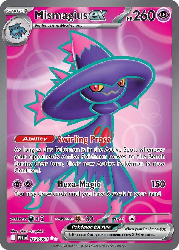 Mismagius ex - Phantasmal Flames SET-112