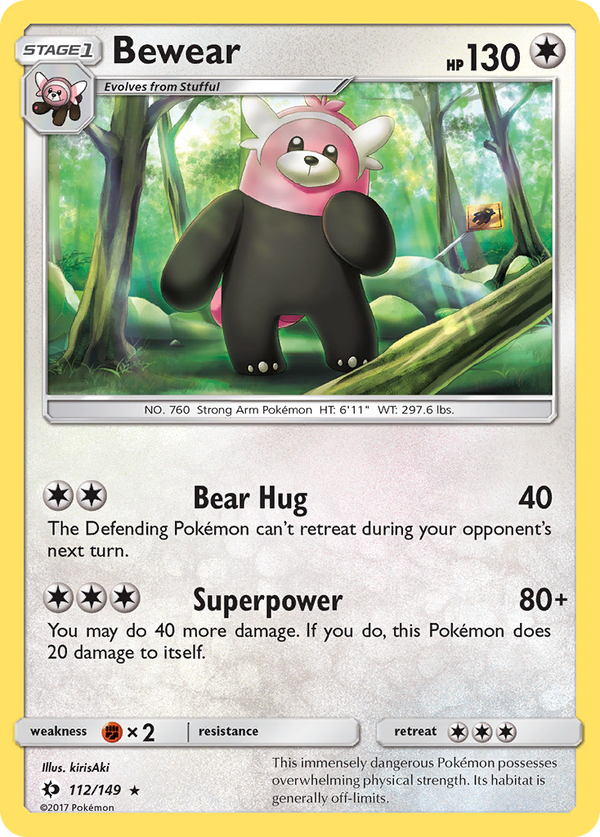 Bewear - Sun & Moon SET-112