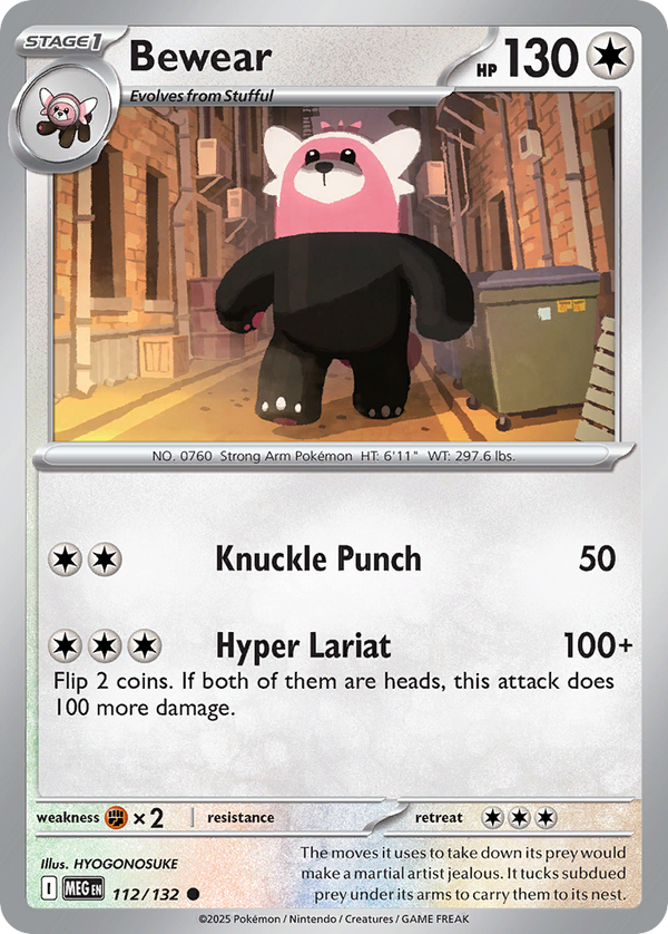 Bewear - Mega Evolution SET-112